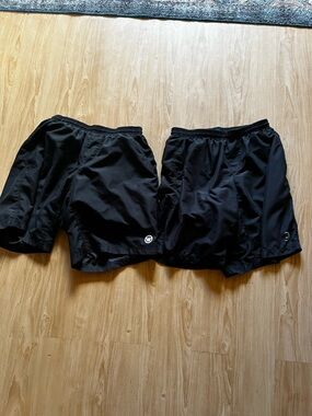 Canari Mens padded cycling shorts bicycling black Size large